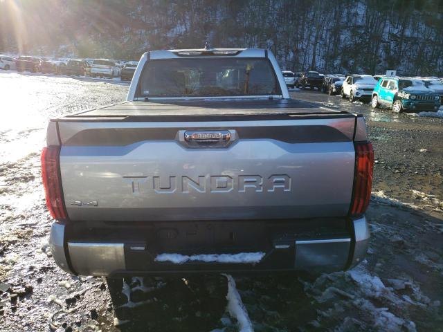 5TFJC5DBXPX014509 - 2023 TOYOTA TUNDRA CREWMAX LIMITED SILVER photo 6