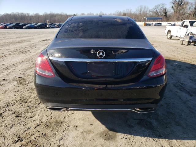 55SWF4JB5GU160840 - 2016 MERCEDES-BENZ C 300 BLACK photo 6