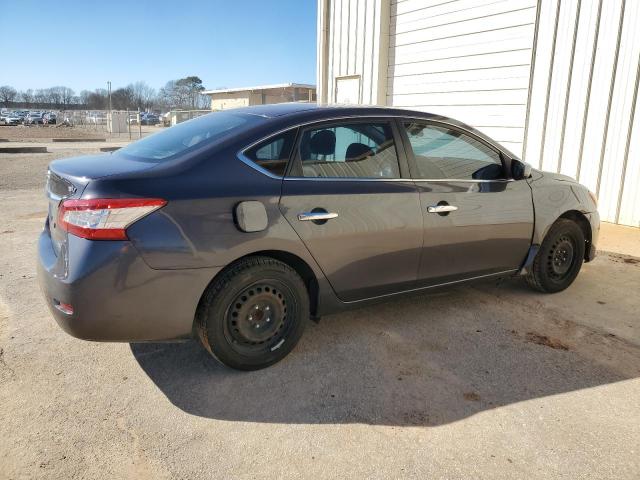 1N4AB7AP5EN852962 - 2014 NISSAN SENTRA S GRAY photo 3