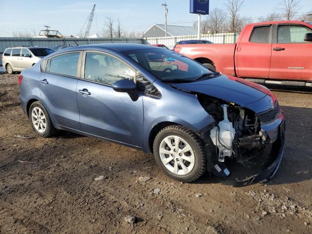 KNADM4A36G6694770 - 2016 KIA RIO LX BLUE photo 4