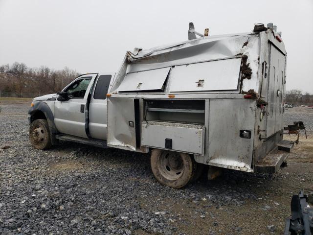 1FD0X4HY8FED33082 - 2015 FORD F450 SUPER DUTY SILVER photo 2