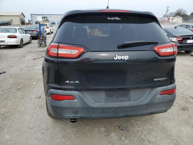 1C4PJMAB8EW252991 - 2014 JEEP CHEROKEE SPORT BLACK photo 6