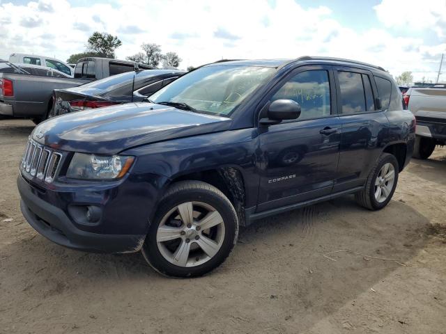 1C4NJCBA2HD147743 - 2017 JEEP COMPASS SP BLUE photo 1