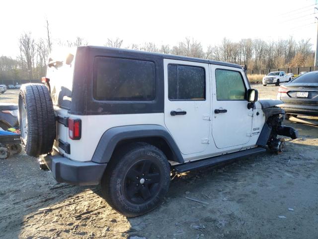 1C4BJWDG5JL931528 - 2018 JEEP WRANGLER U SPORT WHITE photo 3