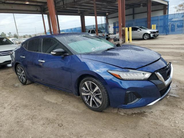 1N4AA6CV5LC363950 - 2020 NISSAN MAXIMA SV BLUE photo 4