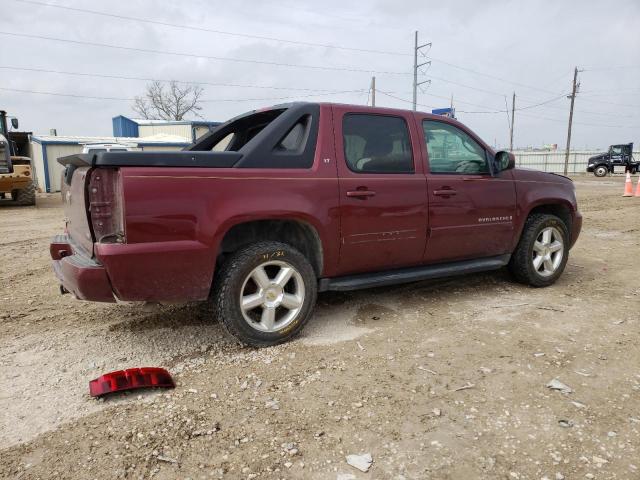 3GNEC22019G169854 - 2009 CHEVROLET AVALANCHE C1500 LT RED photo 3