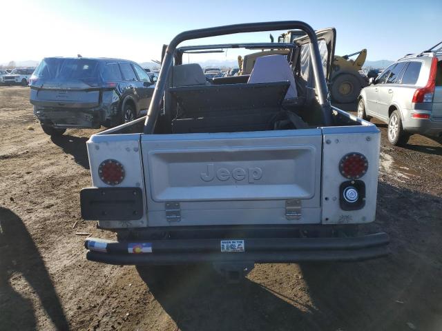 1JCCF88E4ET101315 - 1984 JEEP SCRAMBLER SILVER photo 6