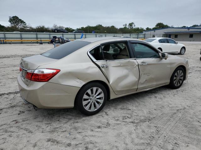 1HGCR2F88DA128354 - 2013 HONDA ACCORD EXL BEIGE photo 3