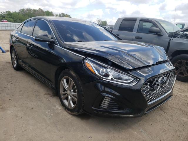 5NPE34AF1KH767546 - 2019 HYUNDAI SONATA LIMITED BLACK photo 4