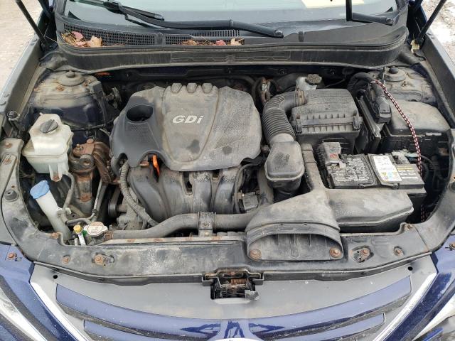 5NPEB4AC9EH841065 - 2014 HYUNDAI SONATA GLS BLUE photo 11