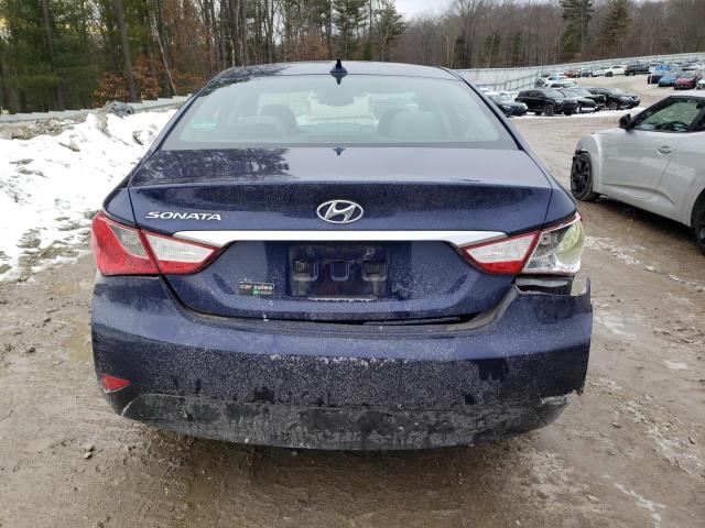 5NPEB4AC9EH841065 - 2014 HYUNDAI SONATA GLS BLUE photo 6