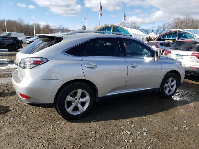 2T2BK1BA8CC132864 - 2012 LEXUS RX 350 SILVER photo 3