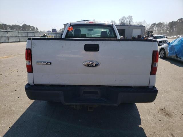 1FTRF12W27KD45185 - 2007 FORD F150 WHITE photo 6