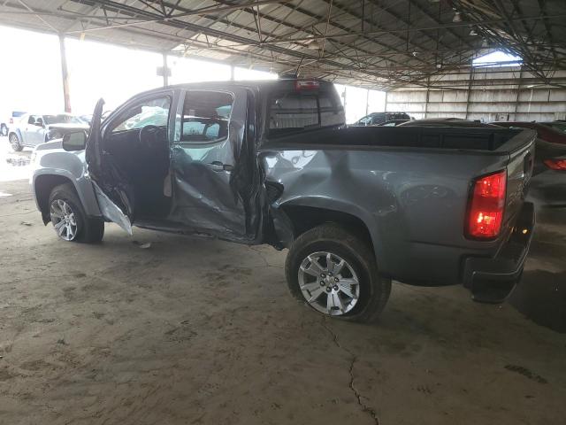 1GCGSCEN3N1315536 - 2022 CHEVROLET COLORADO LT GRAY photo 2