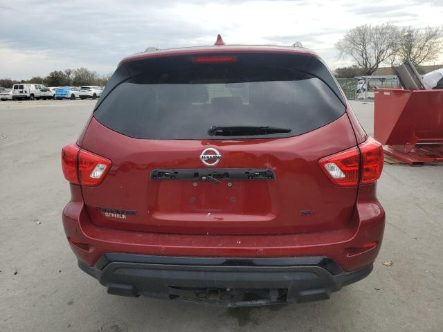 5N1DR2MN8KC647798 - 2019 NISSAN PATHFINDER S RED photo 6