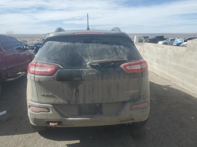 1C4PJMBS2GW133870 - 2016 JEEP CHEROKEE TRAILHAWK GREEN photo 6