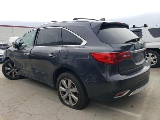 5FRYD4H83EB034157 - 2014 ACURA MDX ADVANCE CHARCOAL photo 2