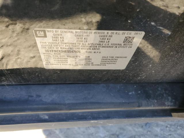 3GYFNCE34ES547976 - 2014 CADILLAC SRX PERFORMANCE COLLECTION Noir photo 13