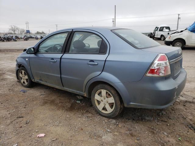 KL1TD56627B130300 - 2007 CHEVROLET AVEO BASE Gümüş foto 2