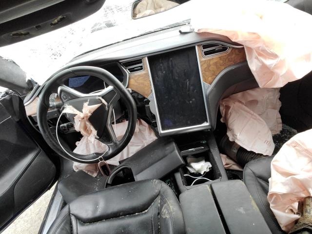 5YJSA1E29GF159035 - 2016 TESLA MODEL S BLUE photo 8