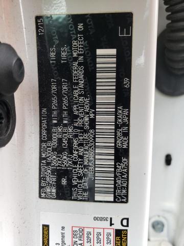 JTEBU5JR6G5309908 - 2016 TOYOTA 4RUNNER SR5/SR5 PREMIUM 白色 照片 13