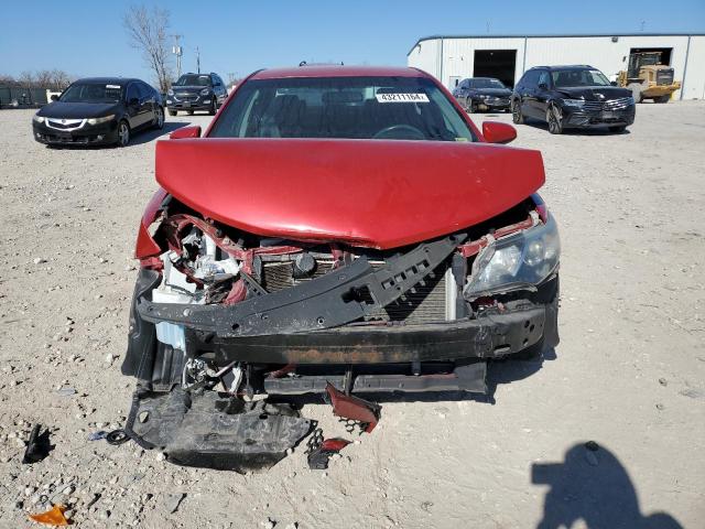 4T1BF1FK9EU872291 - 2014 TOYOTA CAMRY L RED photo 5