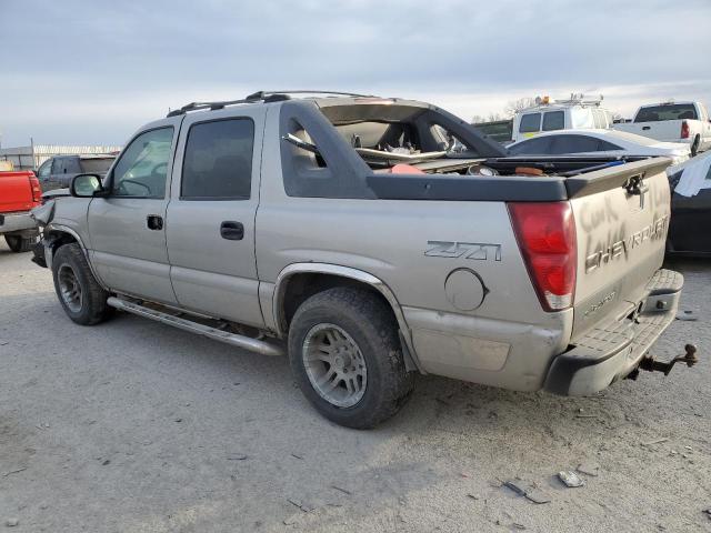 3GNEK12T14G209625 - 2004 CHEVROLET AVALANCHE K1500 BEIGE photo 2