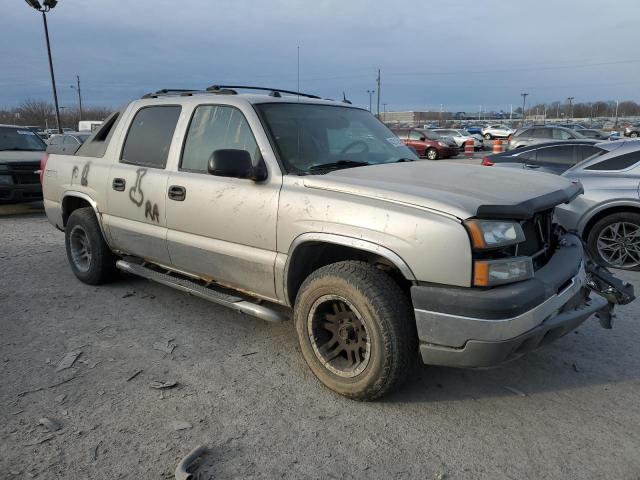 3GNEK12T14G209625 - 2004 CHEVROLET AVALANCHE K1500 BEIGE photo 4