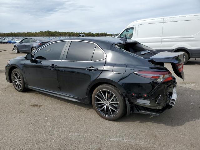 4T1T11BK2PU078566 - 2023 TOYOTA CAMRY SE NIGHT SHADE BLACK photo 2