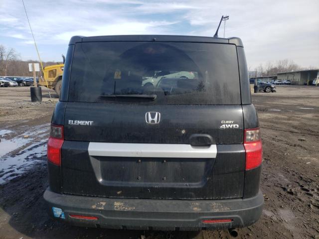 5J6YH2H35AL009051 - 2010 HONDA ELEMENT LX BLACK photo 6