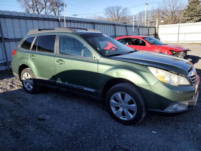 4S4BRDKC9A2328855 - 2010 SUBARU OUTBACK 3.6R LIMITED GREEN photo 4