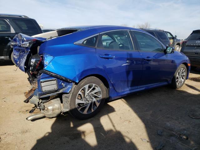 19XFC2F74GE210264 - 2016 HONDA CIVIC EX BLUE photo 3