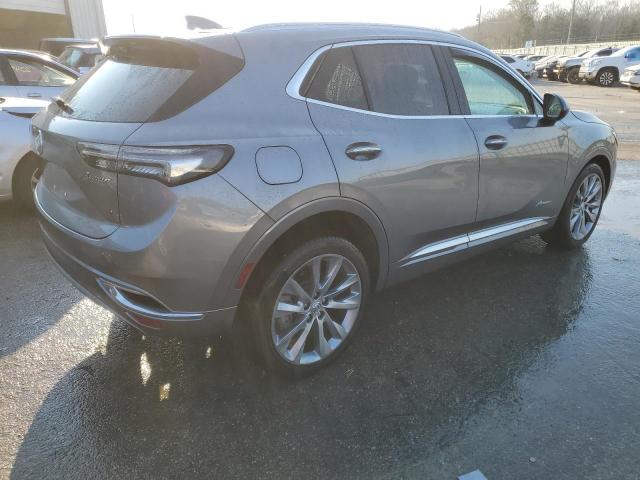 LRBFZRR49ND143313 - 2022 BUICK ENVISION AVENIR CHARCOAL photo 3