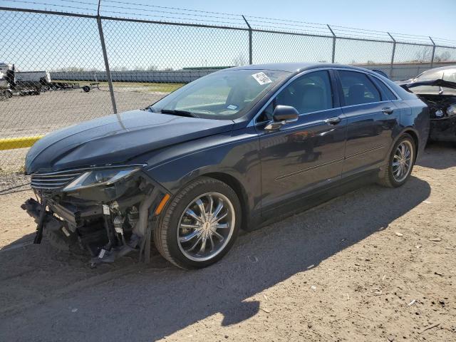 3LN6L2LU7ER811535 - 2014 LINCOLN MKZ HYBRID BLUE photo 1