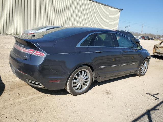 3LN6L2LU7ER811535 - 2014 LINCOLN MKZ HYBRID BLUE photo 3