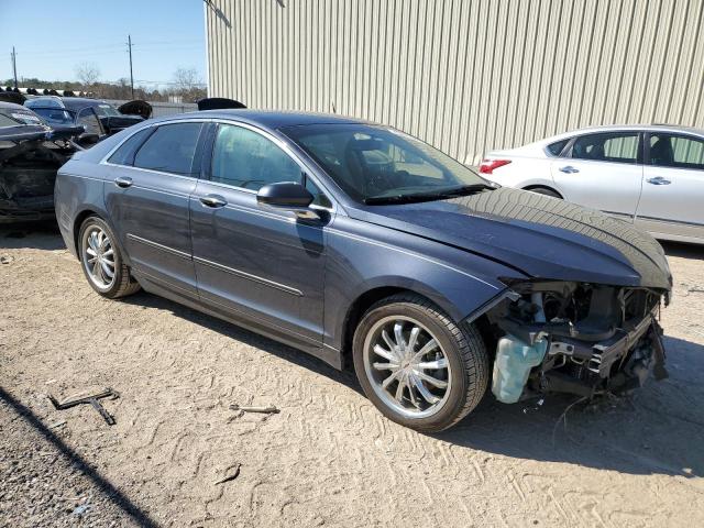 3LN6L2LU7ER811535 - 2014 LINCOLN MKZ HYBRID BLUE photo 4