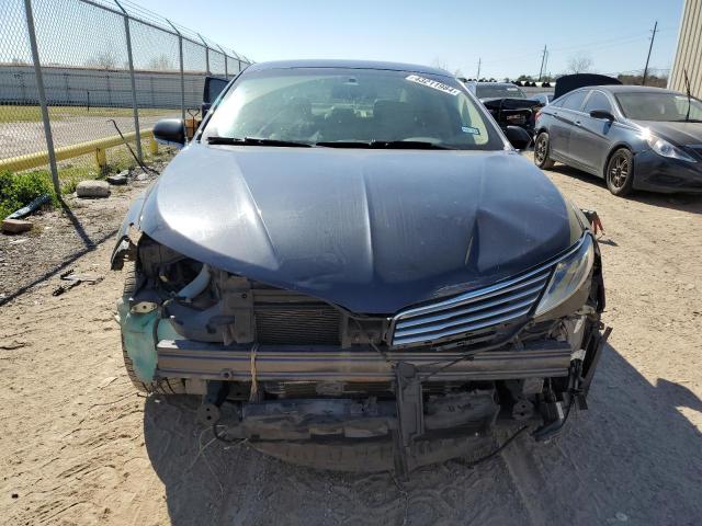 3LN6L2LU7ER811535 - 2014 LINCOLN MKZ HYBRID BLUE photo 5