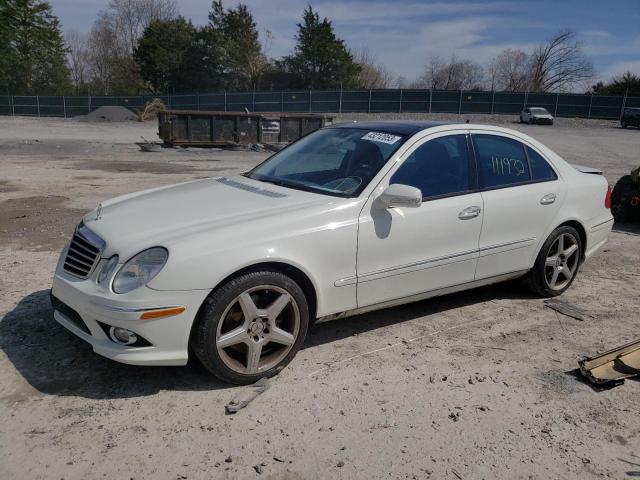 WDBUF87X78B277387 - 2008 MERCEDES-BENZ E 350 4MATIC WHITE photo 1