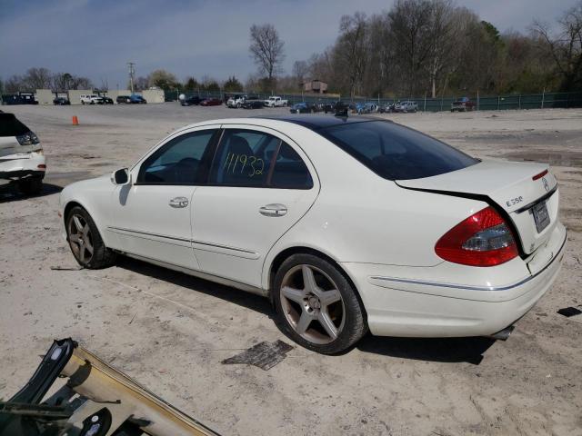 WDBUF87X78B277387 - 2008 MERCEDES-BENZ E 350 4MATIC WHITE photo 2