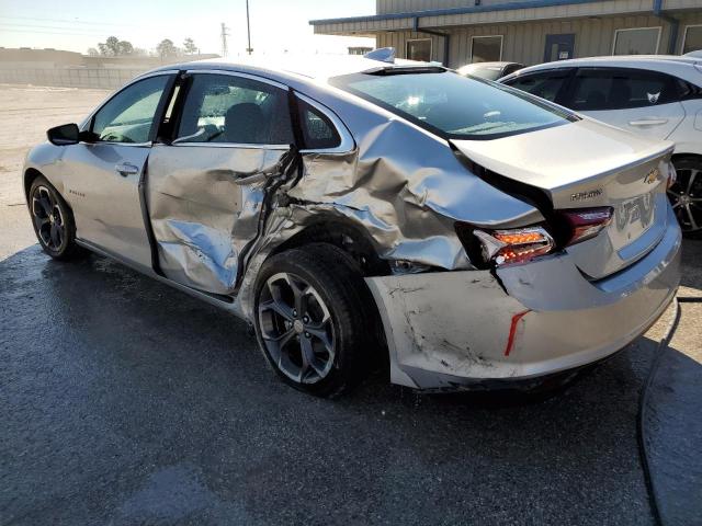 1G1ZD5ST6NF150563 - 2022 CHEVROLET MALIBU LT SILVER photo 2