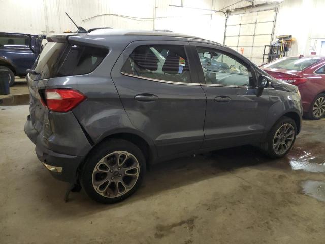 MAJ6P1WL7JC196490 - 2018 FORD ECOSPORT TITANIUM GRAY photo 3