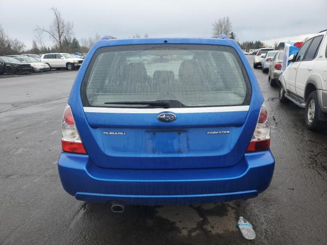 JF1SG66648H711867 - 2008 SUBARU FORESTER SPORTS 2.5X ლურჯი ფოტო 6