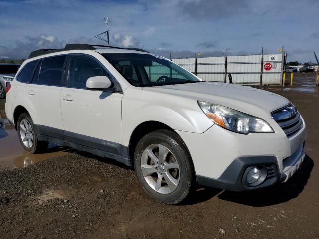 4S4BRBLC4E3250620 - 2014 SUBARU OUTBACK 2.5I LIMITED WHITE photo 4