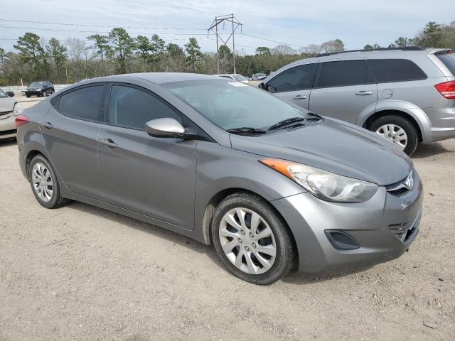 5NPDH4AE8DH193390 - 2013 HYUNDAI ELANTRA GLS GRAY photo 4