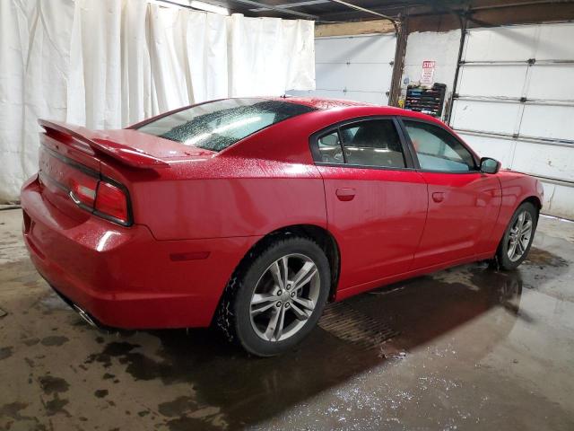 2C3CDXJG8CH184002 - 2012 DODGE CHARGER SXT RED photo 3