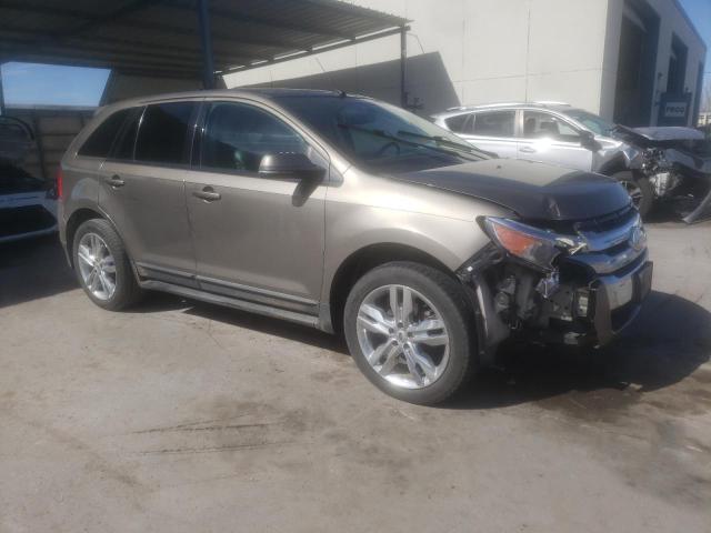 2FMDK3J95CBA70568 - 2012 FORD EDGE SEL GRAY photo 4