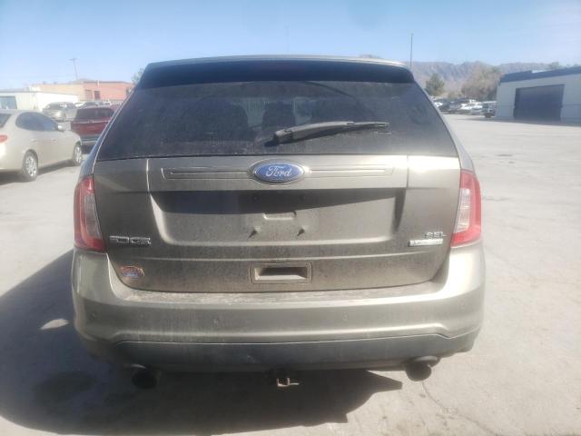 2FMDK3J95CBA70568 - 2012 FORD EDGE SEL GRAY photo 6