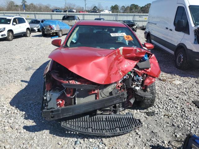 2T1BURHE1EC146065 - 2014 TOYOTA COROLLA L RED photo 5