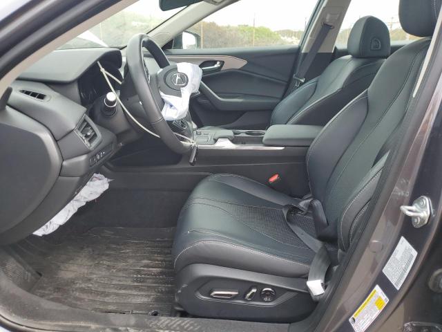 19UUB5F43PA004892 - 2023 ACURA TLX TECHNOLOGY GRAY photo 7
