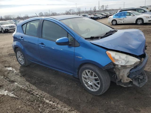 JTDKDTB31C1519904 - 2012 TOYOTA PRIUS C BLUE photo 4